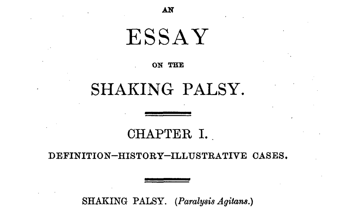 an essay on the shaking palsy 1817