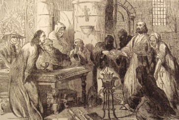 1314: The Last Grand Master of the Knights Templar Burned at the Stake