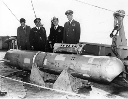 1966: Submarine Finds a Lost Nuclear Bomb