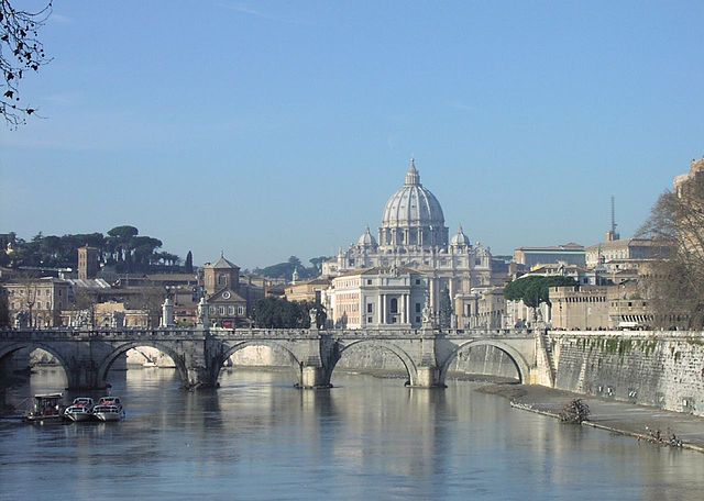 1506: Headstone of the Present-day Basilica of St. Peter Set Up in the Vatican