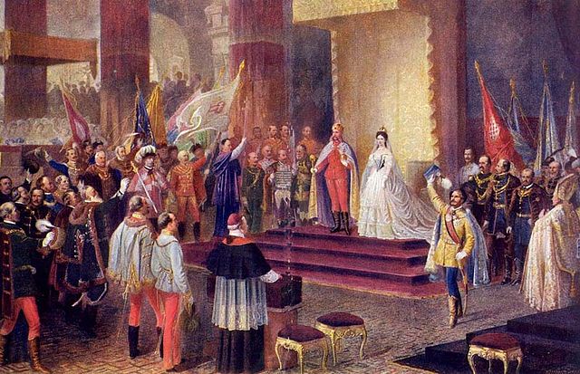 1854: The Wedding of Emperor Francis Joseph and Empress Sissi