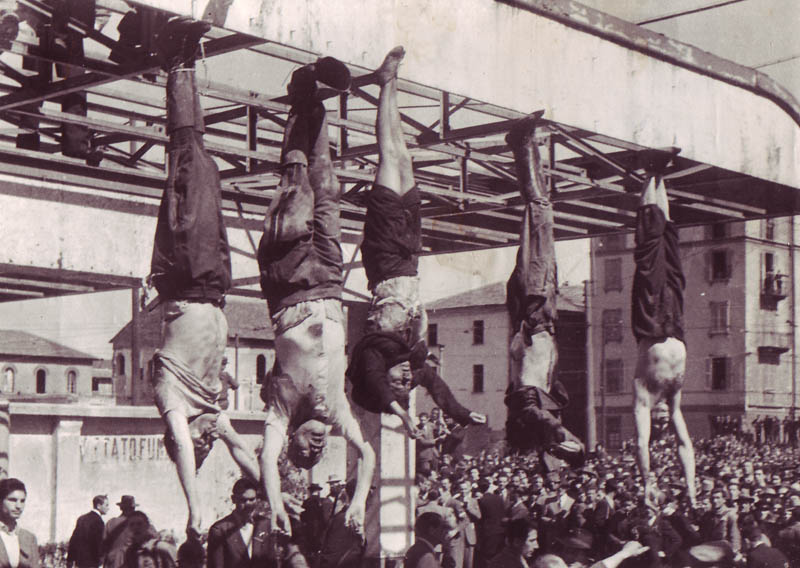 1945: Communists Execute Benito Mussolini and his Mistress Clara Petacci