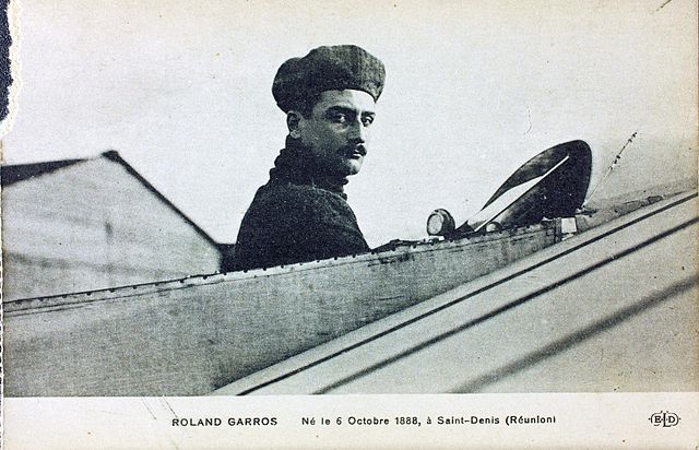 1915: Famous Aviator Roland Garros Shot Down