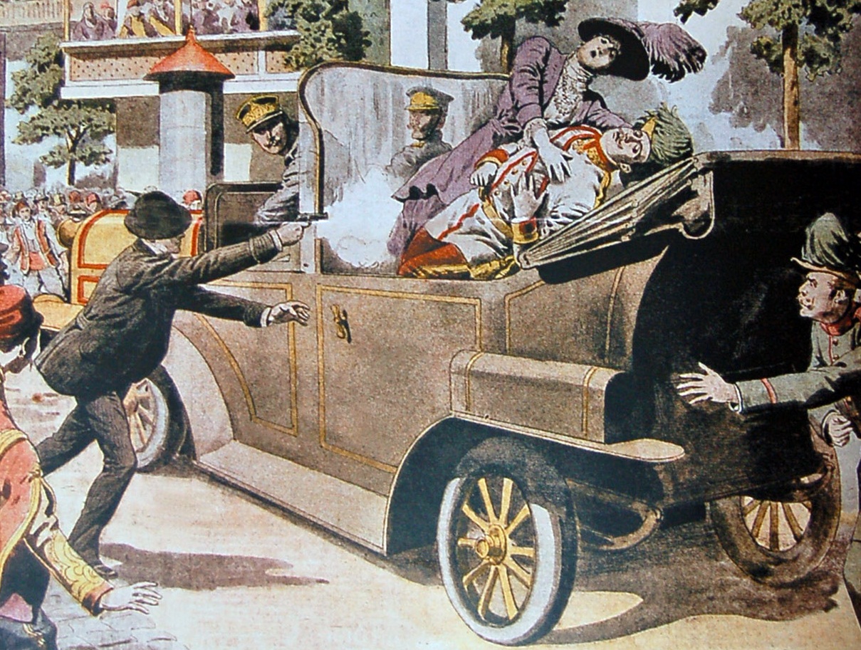 1914: Bloodshed in Sarajevo Triggers World War I