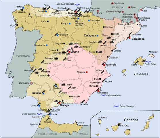 1936: “Junta de Defensa Nacional” Established During the Spanish Civil War
