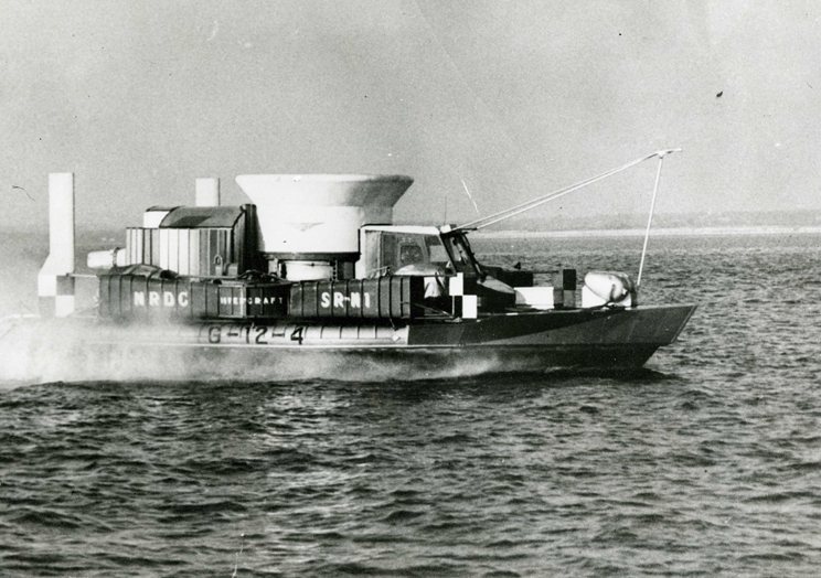 1959: First Practical Hovercraft to Cross the English Channel