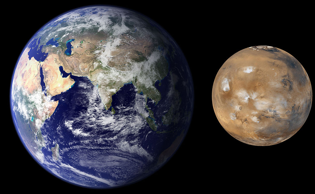 2003: Mars Comes Closest to the Earth in the Last 60,000 Years