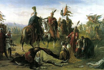 1278: The Powerful King of Bohemia Killed During the Battle on the Marchfeld