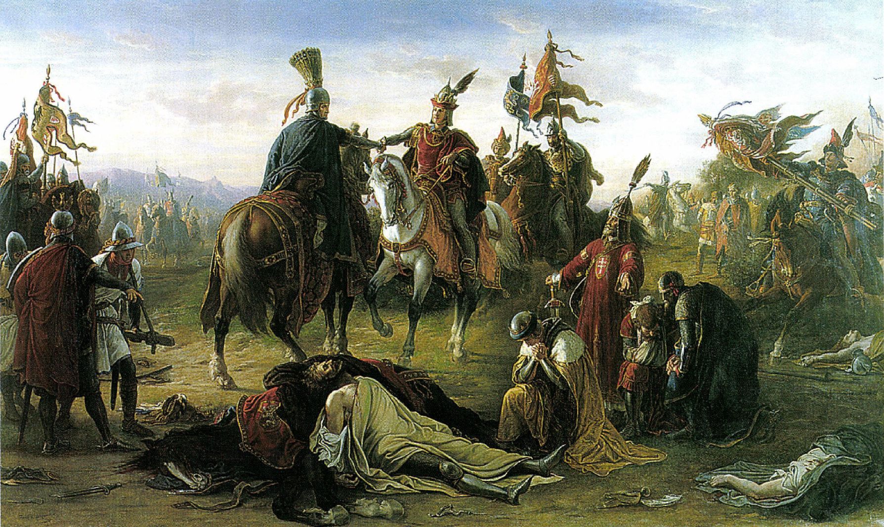 1278: The Powerful King of Bohemia Killed During the Battle on the Marchfeld