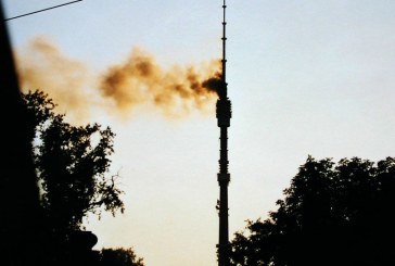 2000: Fire at the Ostankino Tower near Moscow