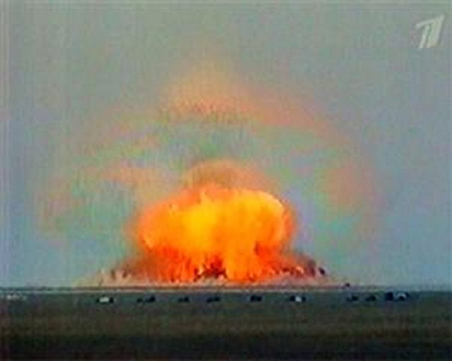 2007: Father of all Bombs Tested in Russia
