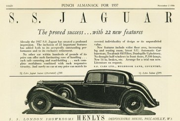1901: Jaguar Cars were Originally Called SS