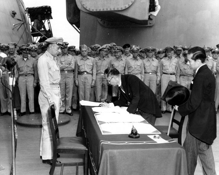 1945: Japan Capitulates to Famous American General