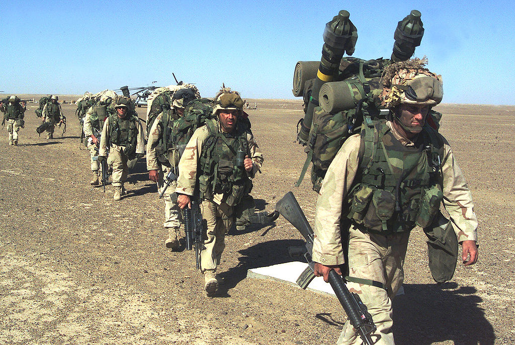 2001: American-British Invasion of Afghanistan Begins
