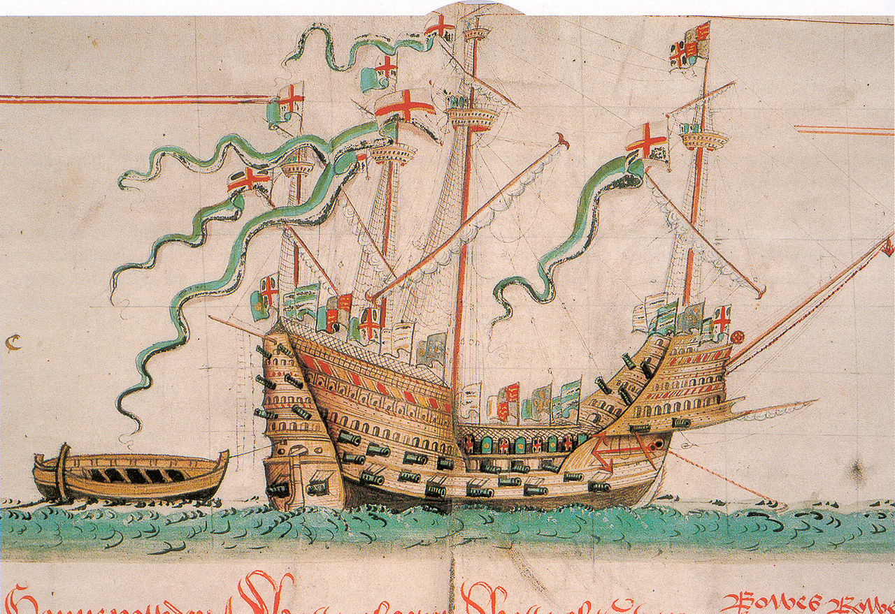 1982: Mary Rose: Huge European Warship Recovered from the Sea after 437 Years