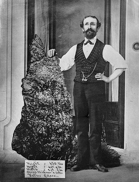 1872: Largest Gold Nugget in History