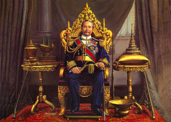 1910: Rama V: The King who Married his Half-Sisters and had a Total of 96 Wives and Concubines