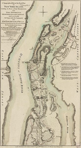 1776: German Troops Occupy a Fort in America