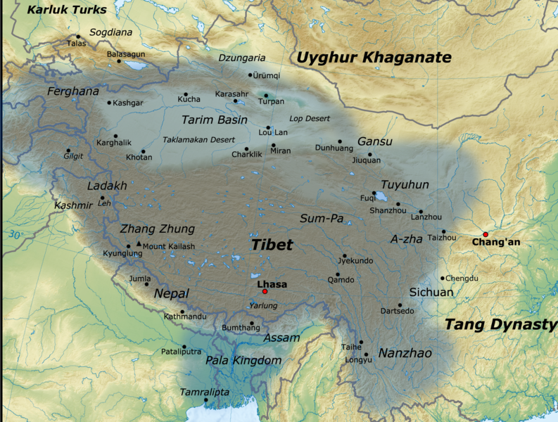 764: Tibetans Occupy the Capital of China