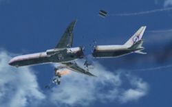 1989:  Midair Explosion Blows a Plane in Half