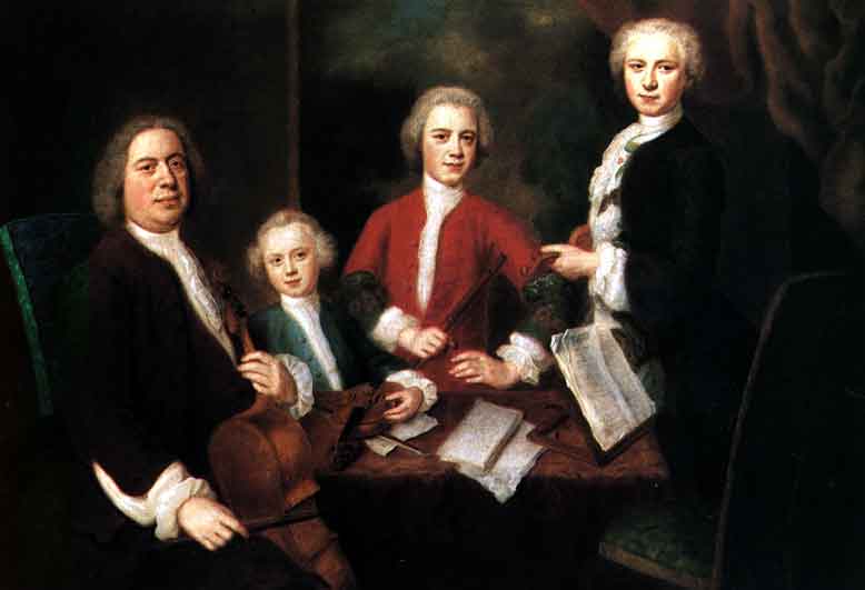 1710: Johann Sebastian Bach had as many as 20 Sons and Daughters