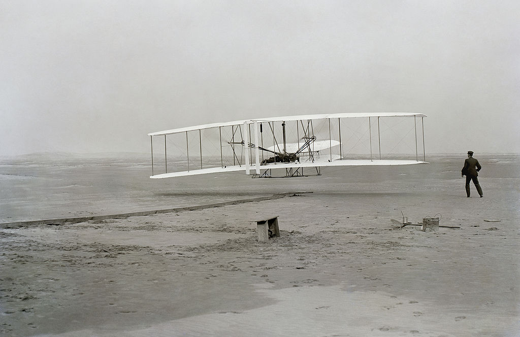 1903: Who Piloted the Wright Brothers’ First Flight?