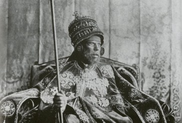 1913: Emperor of Ethiopia – “King of Kings” and descendant of the biblical King Solomon and Queen of Sheba?