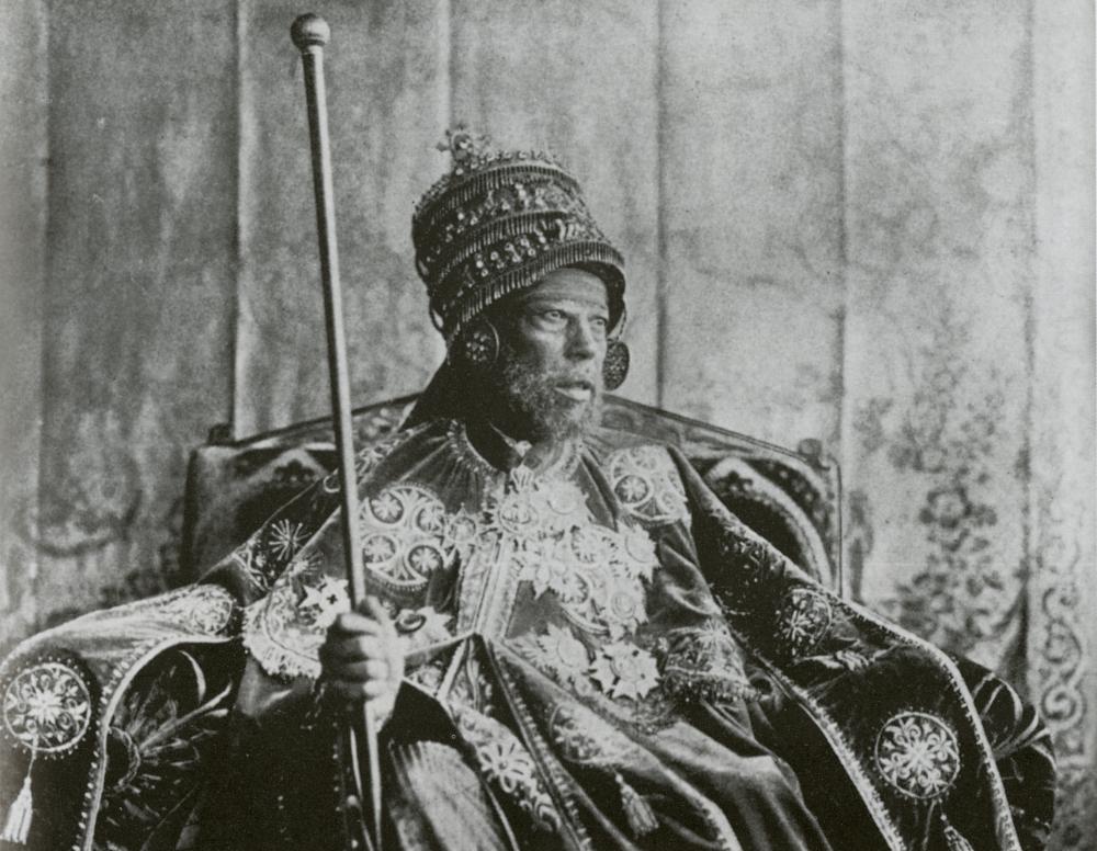 1913: Emperor of Ethiopia – “King of Kings” and descendant of the biblical King Solomon and Queen of Sheba?