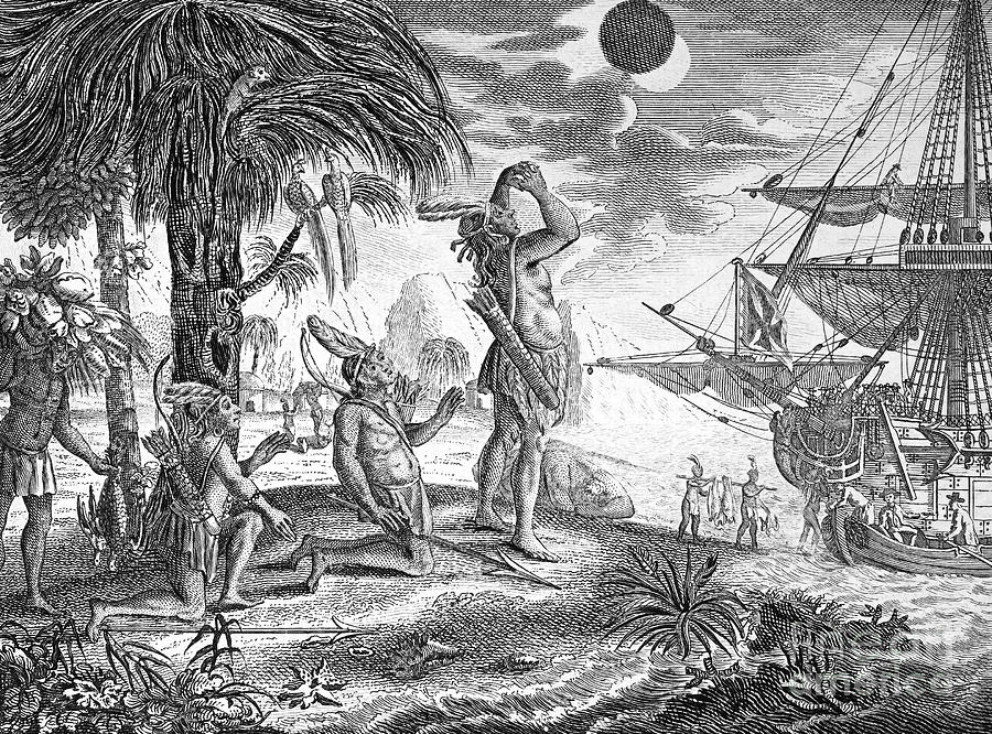 Did you know that Christopher Columbus used a lunar eclipse to trick the Jamaican natives?