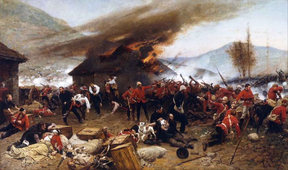 1879: 4,000 Zulu Warriors Attack a Handful of Britons
