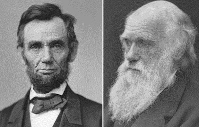 1809: Abraham Lincoln and Charles Darwin Born almost at the Same Time