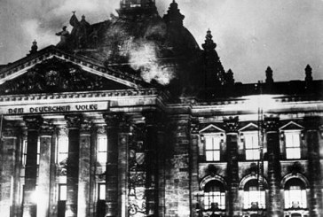 1933: The Reichstag Fire Likely Ordered by Hitler