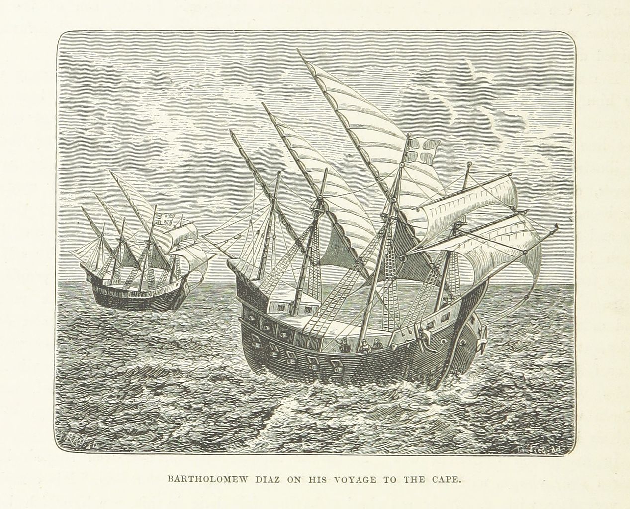 1488: Portuguese Explorer Bartolomeu Dias Sails Around the Southernmost Tip of Africa