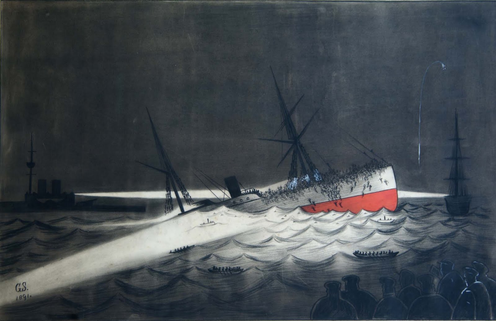 1891: Horrific Passenger Ship Accident near Gibraltar