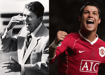1985: Cristiano Ronaldo was Named After Ronald Reagan