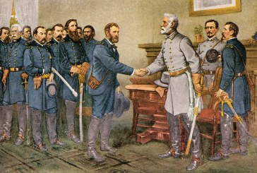 1865: General Robert E. Lee Surrenders to General Grant