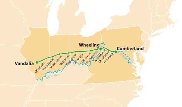 1806: Decision to Build the First Road in the USA