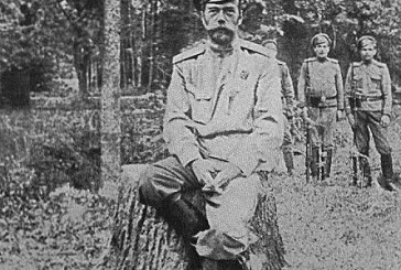 1917: Russian Emperor Nicholas II Abdicates in his own Name and in the Name of his Son