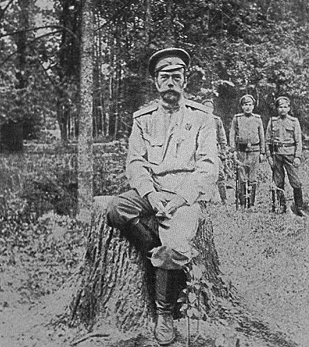 1917: Russian Emperor Nicholas II Abdicates in his own Name and in the Name of his Son