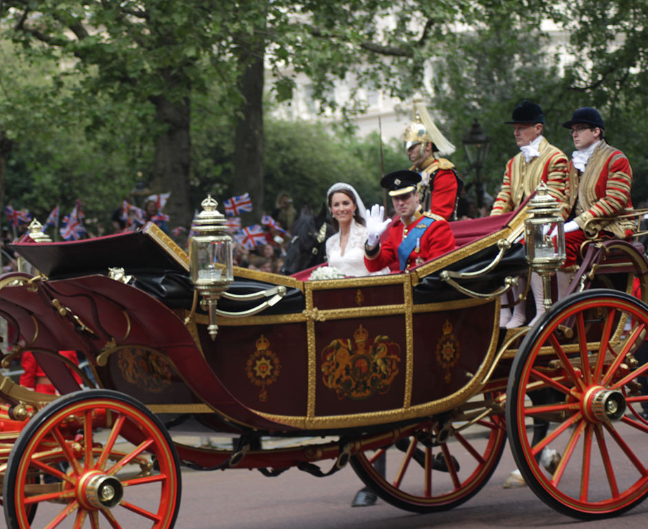 2011: Wedding of Prince William and Kate Middleton