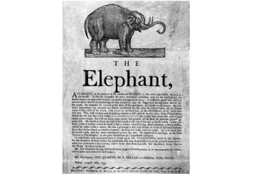 1796: The First Elephant in the USA