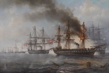 1864: Austrian Ships Participate in a Battle in the North Sea
