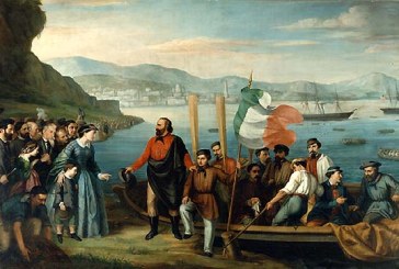 1860: Giuseppe Garibaldi Sails towards Southern Italy on a Mission of Unification
