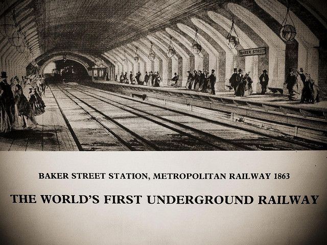 The world’s first subway opened in London