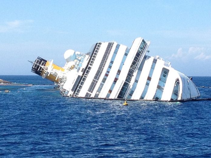 Catastrophe of Italian ship Costa Concordia