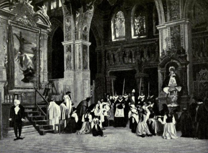 The premiere of Puccini’s opera Tosca