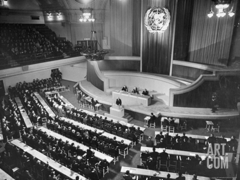 First UN meeting held in church building – 1946.