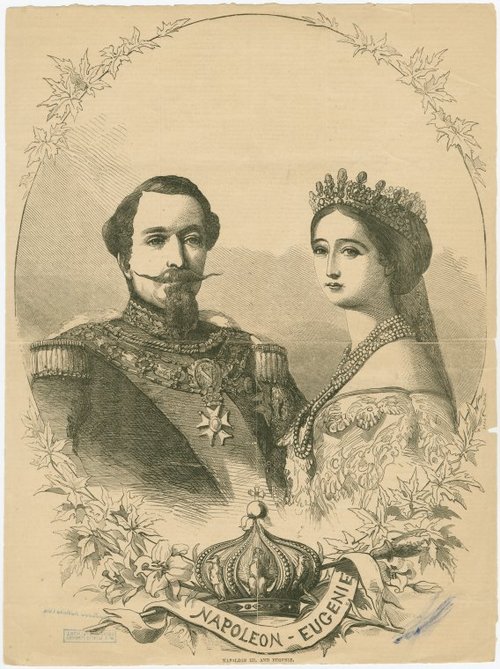 The controversial wedding of the French Emperor Napoleon III. – 1853.
