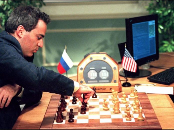 Garry Kasparov Chess Defeats Deep Blue Super Computer (1996)
