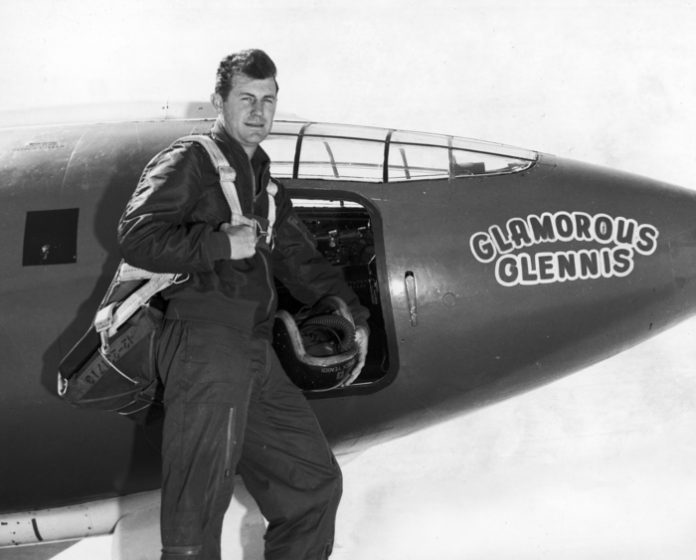 Chuck Yeager – legendary pilot first to break through sound wall – 1923.